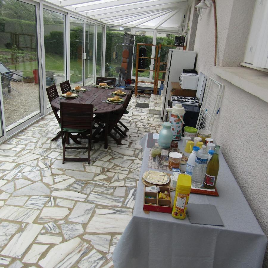Bed and Breakfast Au Jardin Fessard Fagnon Exterior foto